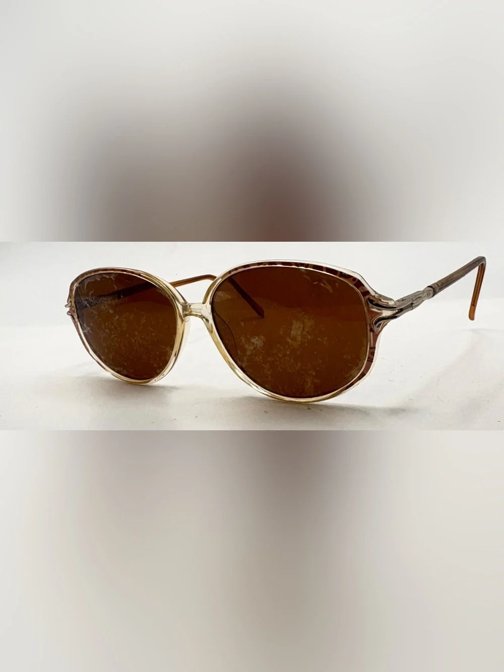 Elizabeth Arden EA708-1 Brown Translucent Sunglasses Frames Only